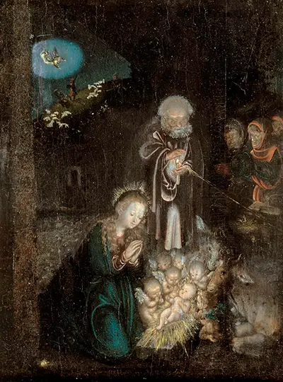 Adoration of the Shepherds Lucas Cranach